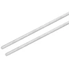 Sourcing map 2 vnt. 304 metalinių sodo stulpų, 3,5 mm x 350 mm metaliniai strypai "pasidaryk pats" amatams, motociklams, dekoravimui, sodui
