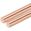 Sourcing map 2 vnt. gryno vario strypų rinkinys, 16 mm skersmens, 203 mm ilgio, vientisas vario strypas, tekinimo staklės "pasidaryk pats" metalo amatams ir pomėgiams