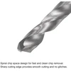 Sourcing map 2 vnt. kietmetalio grąžtų rinkinys spiraliniai grąžtai didelio našumo grąžtai itin kieti 2.9 mm c2/k20