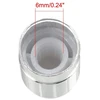Sourcing map 5 vnt. 6 mm įstatomas ašies 16 x 15 mm aliuminio lydinio potenciometro sukamasis reguliatorius