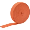 Sourcing map elastinės juostos siuvimui, 20 mm pločio elastinė juosta, 9 m ilgio guminė juosta, elastinė juosta kelnėms, "pasidaryk pats" amatų audiniai, apvadinė juosta juosmeniui, oranžinė