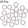 Sourcing map fluoroelastomerinės gumos o-žiedų rinkinys, 20 vnt., 26 mm išorinis skersmuo, 22 mm vidinis skersmuo, 2 mm plotis, metrinis fkm sandariklis