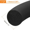 Sourcing map putos gumos oro sandarinimo juosta, 30 mm (1,18 colio) skersmens x 1 metras (3,28 pėdos) ilgio, apvali epdm vientisa guma triukšmui, smūgiams ir trinčiai mažinti