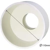 Ventiliatorius Sourcing map pvc movos patefonas patefono vamzdžio adapterio jungtis vamzdžio jungtis 110 mm x 50 mm