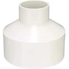 Ventiliatorius Sourcing map pvc movos patefonas patefono vamzdžio adapterio jungtis vamzdžio jungtis 110 mm x 50 mm