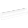 Sourcing Map Pvc Skaidrus Vamzdis, Vidinis Skersmuo 46 Mm, Skersmuo 50 Mm, Ilgis 200 Mm, Akrilo Plastikinis Vamzdis Lempos Gamybai, Grindų Šviestuvams, Baldams, 2 Vnt.