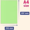Spalvotas A4 popierius, 120 g/m², 100 lapų, 5 spalvos