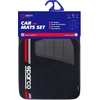 Sparco Spcf508rd juodos ir raudonos spalvos kilimėlių komplektas, 4 vnt., raudonas