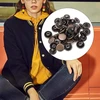 Spaudžių rinkinys, 50 žalvarinių spaudžių odinėms marškinių striukėms džinsams krepšiams bagažo dekoravimo priedams [bronze 12.5 mm] poppers