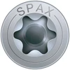 Spax T-star Plus medsraigtis medžiui, įleidžiama galvutė su frezavimo briaunomis, pilnai sriegtas, cut point mm A3j, 1201010803505