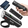 Specter dviračio žibintas 1000lm 4800mah led galingas powerbank