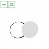 Spectrum Nymphea Juodas & Baltas Rings 32w Nw 230v 115st Ip54 Fi380x55 Baltas/juodas