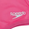 Speedo vaikiška logotipu marginta plaukimo kepuraitė iš poliesterio, raudona, lengva, patogi