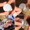 Spicic® Kvadratiniai prieskonių indeliai pagaminti iš aukštos kokybės stiklo - (12 vnt. rinkinys) - su purtyklės įdėklu ir prieskonių etiketėmis - vieta visų rūšių prieskoniams - tvarka virtuvei