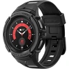 Spigen Rugged Armor Pro dirželis su dėklu, suderinamas su Galaxy Watch 5 Pro 45 mm (2022) - juodas