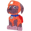 Spin Master Medinės dėlionės raidės skaičiai šuo oranžinis pasaka Paw Patrol Zuma