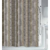 Spirella Roman Wood dušo užuolaida, atspari pelėsiui, skalbiama, neperšlampama, poliesteris, 120 x 200 cm, ruda, 120 x 200 cm