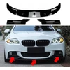 Splitteris, skirtas bmw f10 f11 2011-2017, juodas blizgus m sport