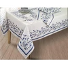 Spode Avanti Linens stačiakampė staltiesė virtuvės dekoravimui mėlyna Portofino