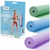 Spokey Fitness gumos treniruotėms, joga, pilatesas, 3 vnt. rinkinys