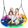 SPORT Sūpynės kiaulienos sūpynės lizdas xxl daugiaspalvės 95 cm