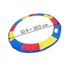 Spyruoklių Apsauga Batutui 10FT 305-312cm Spyruoklių Flanšas Spalvingas