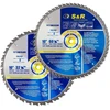 S&r Diskinio pjūklo diskų rinkinys medienai, 2 vnt., 255mm