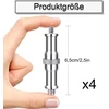 Sriegių stovų įtempimo varžtai, 4 vnt. sriegių adapterių rinkinys, adapterio kaiščio kištukas, blykstės trikojo varžtas, įtempimo varžtas, šviesos stovo priedai, kameros trikojo laikiklis, varžto šviesos varžto adapteris