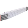 Stabila Series 600 medinė sulankstoma liniuotė raudona, ilgaamžė ir lygi, 01134