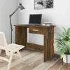 Stačiakampis rašomasis stalas Vidaxl 0 50 x 100 x 76 cm, rudos spalvos atspalviai