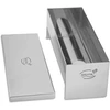 Städter 62207 Pyrago ir terino indas su dangteliu 230 x 75 x 75 mm 1 litras nerūdijantis plienas