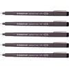 Staedtler 0.05 mm Pigment Liner rašikliai, 5 vnt.