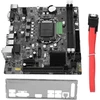 Vaizdo plokštė Stalinio kompiuterio pagrindinė plokštė, Lga 1155 Usb3.0 Sata Ddr3 Sata3.0 pagrindinė plokštė didelės spartos kietojo disko sąsaja branduolinė saugykla Hdmi Hd grafika, skirta B75 19x17x4cm / 7.5x6.7x1.6