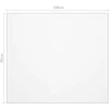 Stalo apsauga, permatoma, 100x90cm, 1,6mm, PVC