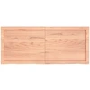 Stalviršis, šviesiai rudas, 120x50x(2-4) cm, medienos masyvas