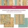 Stamperia Sbbl101 scrapbooking bloknotas, 10 lapų, 30,5 x 30,5 cm (12 x 12 colių), maxi background selection-klimt, popierius, įvairiaspalvis, 30,5 x 30,5 cm (12 x 12 colių)