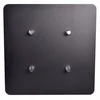 Stand4me quadro alu 290 60x60 juoda bazė
