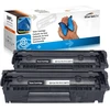 Starlet24 2 x 12a Q2612a suderinamas toneris su hp q2612a 12a, skirtas hp laserjet 1010 1012 1015 1018 1020 1022 1022n 1022nw 3015 3020 3030 3050 3052 3055 m1005 m1319 m1319f, juodas