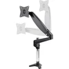 Monitorius Startech.com Stalinis monitoriaus laikiklis, monitoriaus laikiklis Vesa 32"/49" itin plataus ekrano 8kg, vieno monitoriaus laikiklis, reguliuojamas aukštis / lankstus, C spaustukas arba varžtas (armpivote2)