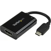 Startech.com usb-c į hdmi adapteris su usb maitinimo šaltiniu - usb type c į hdmi keitiklis kompiuteriams su usb c - 4k 60hz