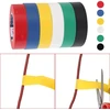 Starvast 12 x aukštos temperatūros pvc elektros izoliacinė juosta - įvairiaspalvė (13m x 17mm)