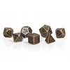 Stede Bonnet 7 metalinių Rpg kauliukų rinkinys