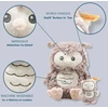Steiff 241840 Ollie Owl muzikinis žaislas, 21 cm, rudas