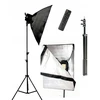 Steiner Led lempos rinkinys 80w = 800w 3200-5500k reguliuojamas softbox stovas 215cm