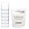 Stikliniai indai žvakėms 300 ml stiklainis žvakėms 6 vnt