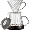 Stiklinis kavos puodas 600 ml su filtru