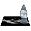 Stiklinis padėkliukas žvakėms 40x30cm bangos 116b