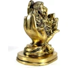 Stonkraft - 14 cm žalvaris - Marija, Juozapas ir Jėzus Kristus - Jėzaus šeima rankose - stabas Murti statulos skulptūros figūrėlė