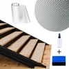 Stora neslystanti Pvc pakopa laiptams, skaidri, 20x100 cm, nuo ritinio