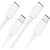 Stouchi 2 vnt. Usb C ilgiklis, skirtas magsafe įkrovikliui, type c ilgiklis kištukui/lizdui 9v 3a, skirtas mag safe 480mbit/s duomenų perdavimui, suderinamas su magsafe įkrovikliu iphone 16/15 1.8m baltas